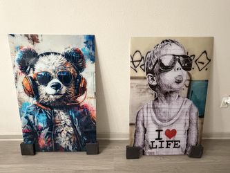 Glass Wall Art / Cuadros De Vidrio