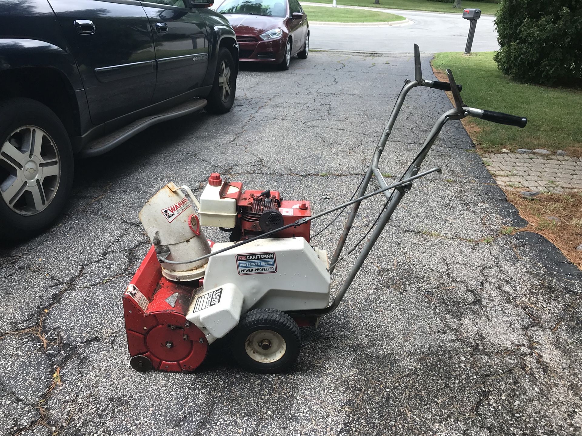 Sears Craftsman 3.5hp 20" Snowblower