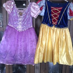 Girls Rapunzel & Snow White Costume 