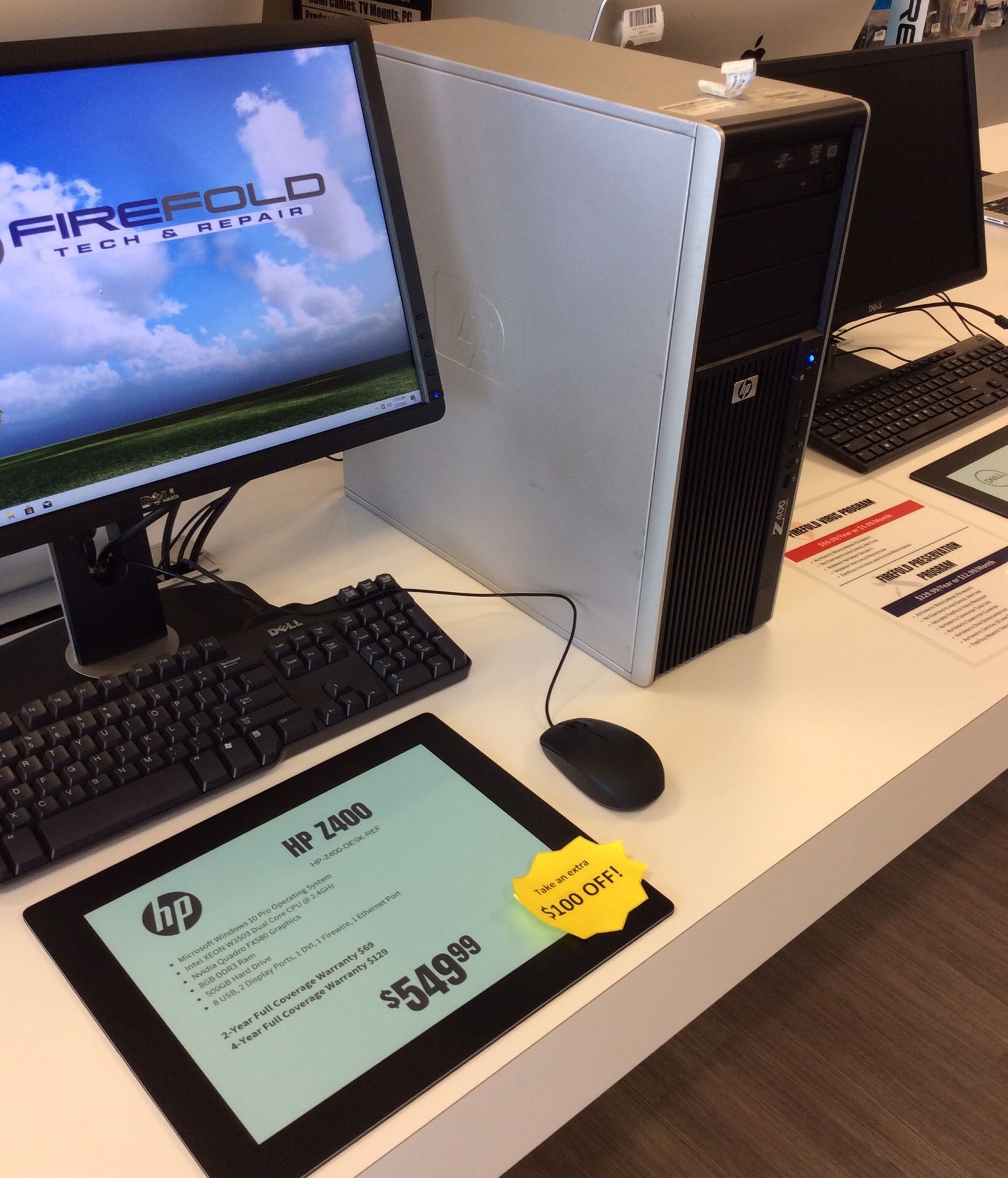 HP Z400 Desktop with Xeon Processor for Sale in Concord, NC - OfferUp