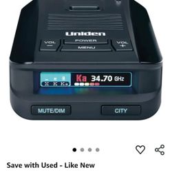 UNIDEN Super Long Range Laser And Radar Detector