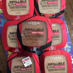 New L’Oréal infallible Freshwear Powder Foundations 