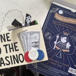 Gambling Casino, Funny Home Decor, And Large Playing Cards