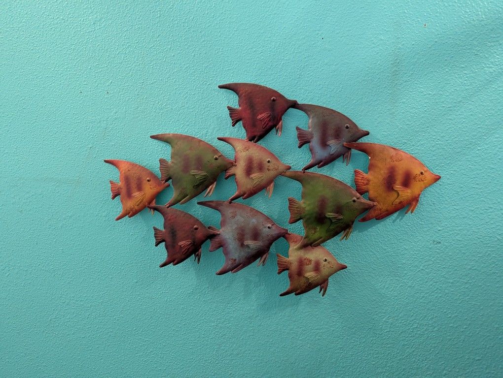 Metal Fish Wall Art