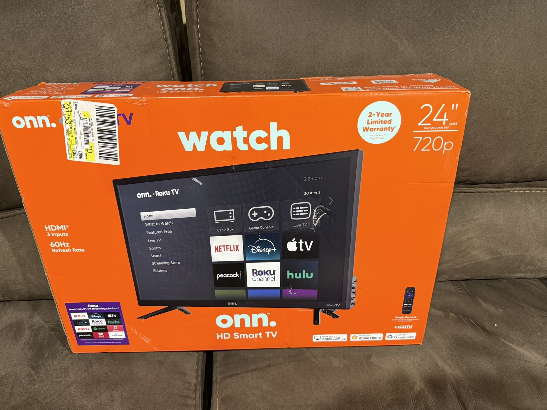 Onn 24” Smart TV