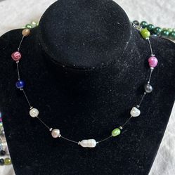 Real Pearls Multicolor Choker Made By That’s