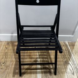 IKEA Wood Folding Chairs 