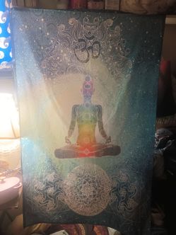 7 chakra healing tapestry