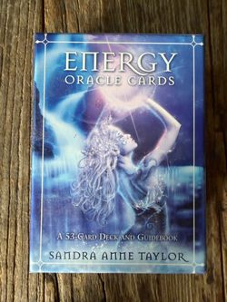 Energy Oracle Cards deck by Sandra Anne Taylor for Hay House