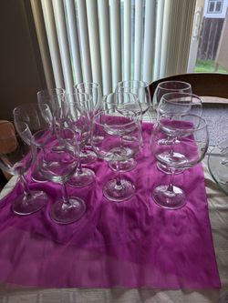 Wine glasses