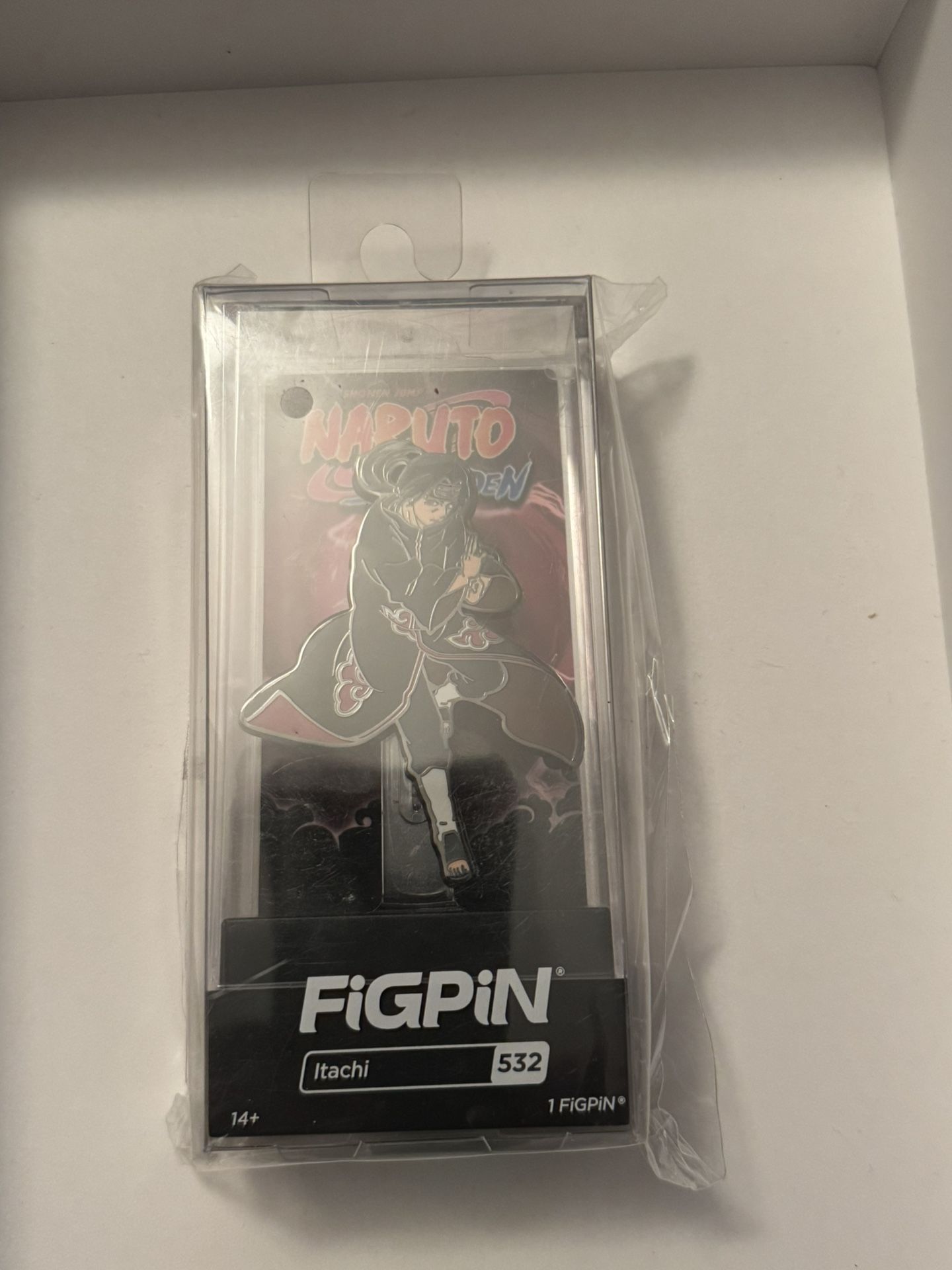 FiGPiN Bundle β Itachi Uchiha (Naruto Shippuden) + Boba Fett #734 (Star Wars)