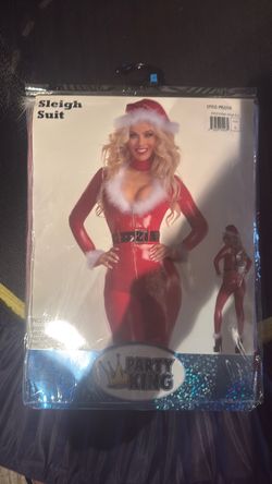 Women’s Halloween costume Santa fitted Halloween suit