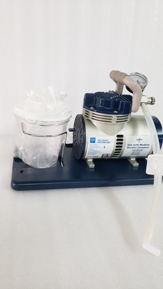 New Vac Assist Suction Machine/Aspirator suction unit. Portable suction