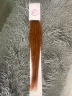 Dark Red Brown Tape In Extensions