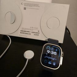 2024 Apple Watch Ultra 2 (Gps & Cellular), 49mm, Navy Ocean Band