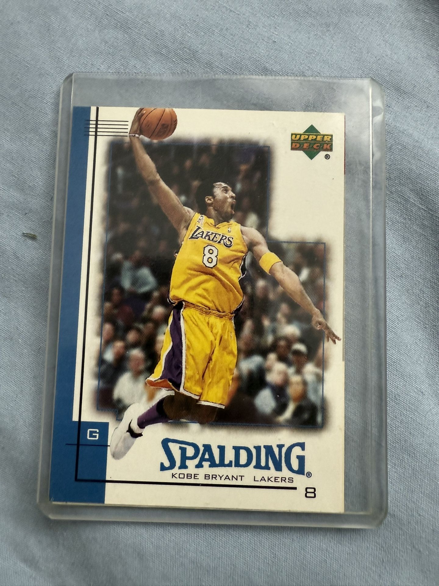 2 Cards In One Single Sleeve. Kobe Bryant 2002 And Michael Jordan 1998 NBA Finals Shot