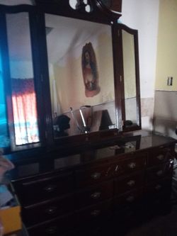 Beautiful cherry wood dresser