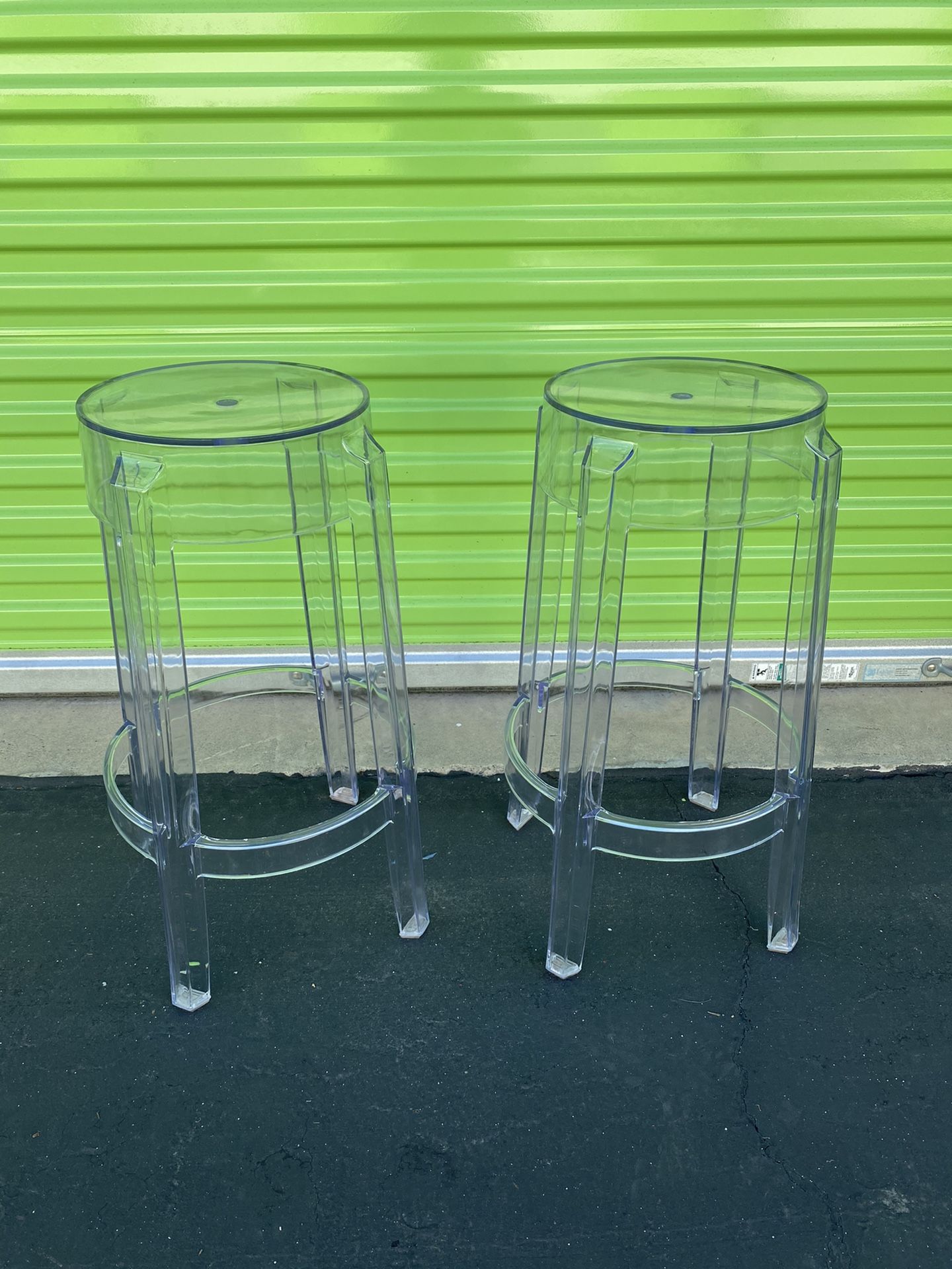 Clear Plastic Bar Stools $20 each Piece