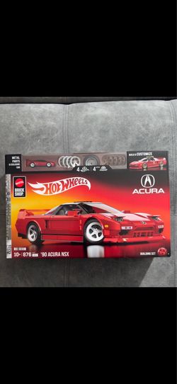 Mattel brick shop hot wheels Acura NSX