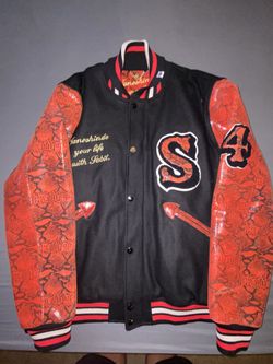 RARE Sabit NYC Python Varsity Jacket - Size: XXL