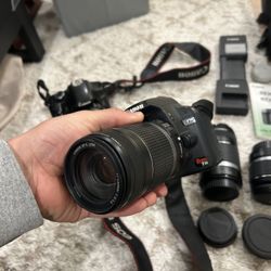 Large Camera Lot All Great Shape Working Well 