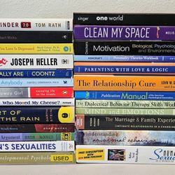 25 Psychology, Philosophy, Self-Help, and Social-Work Books