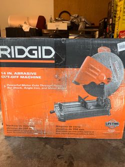 ABRASIVE CUT-OFF MACHINE RIDGID