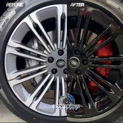 RIM BLACK OUT & CALIPER PAINTING