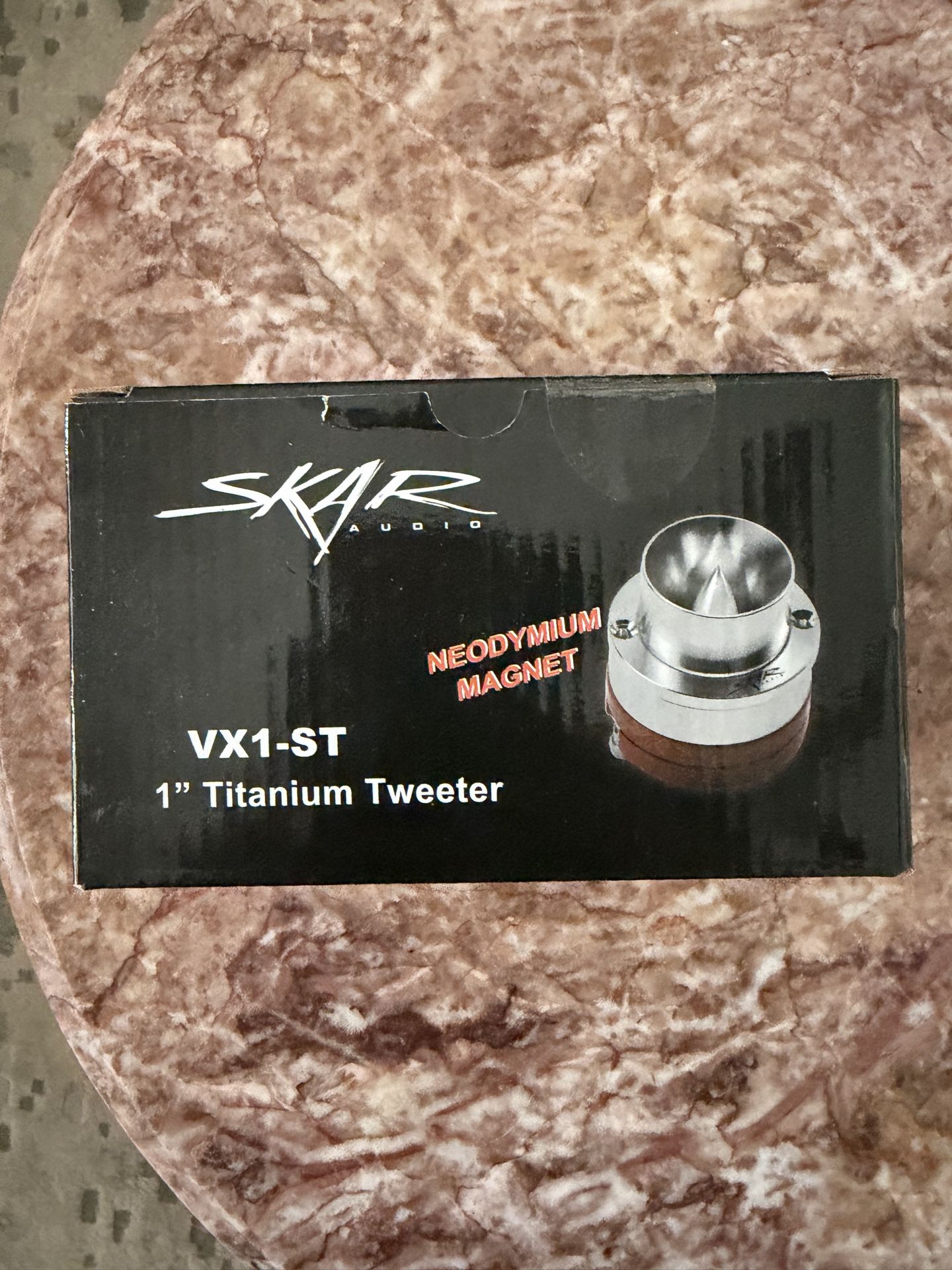 Skar VX1-ST Titanium Bullet Tweeters Pair Super Loud Highs
