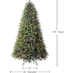 9’ Hayden Pine Artificial Christmas Tree