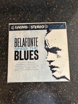 Belafonte Sings The Blues Vintage Vinyl