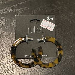 Multicolored Hoop Earrings