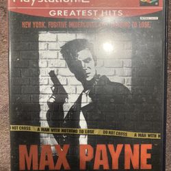 Max Payne Ps2 Game