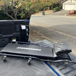 Auto Car Jeep Truck Oil Change Floor Creeper Scooter Auto Repair like New 