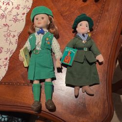 Girl Scout Doll And Juliette Low Doll