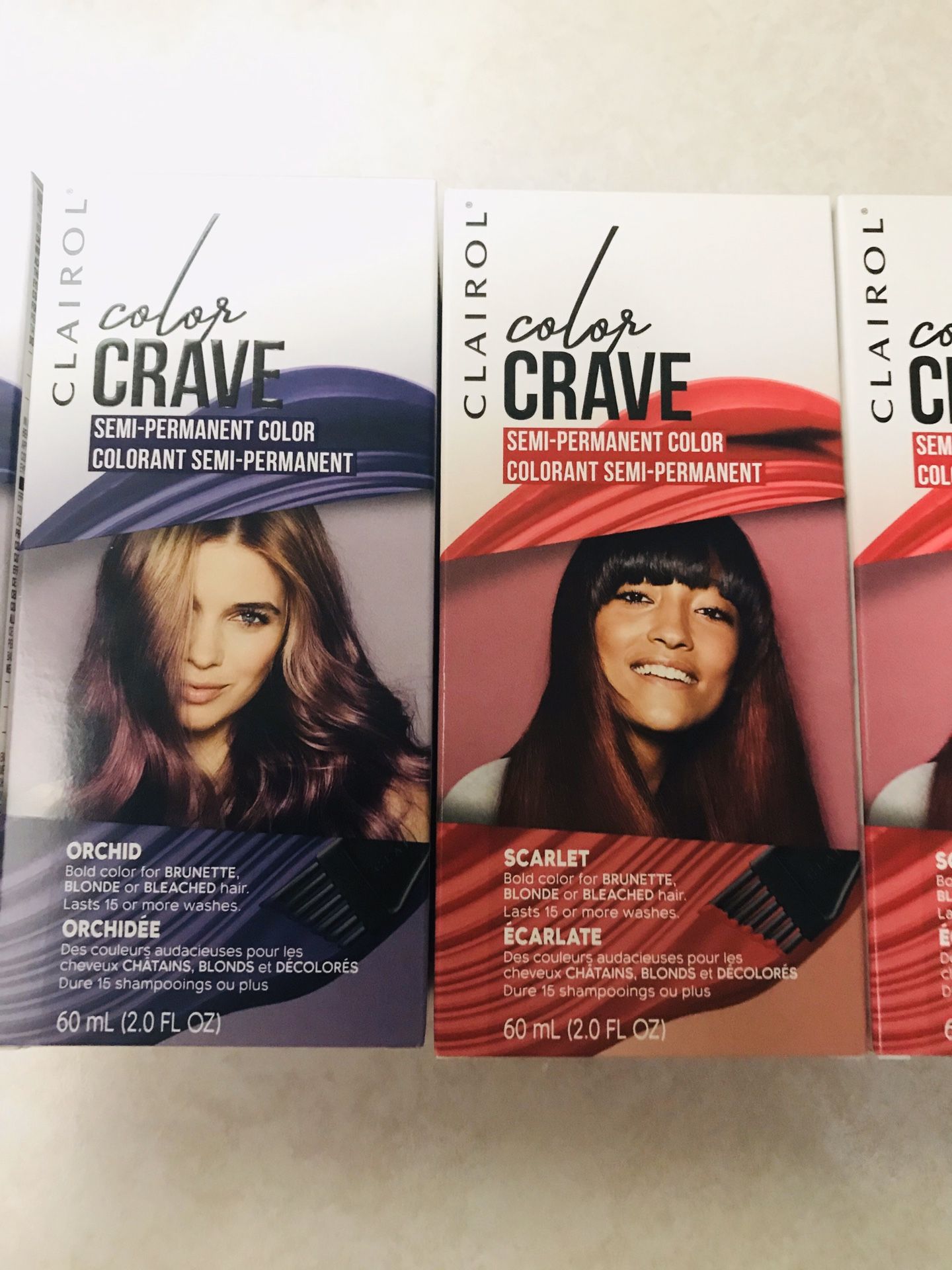 Semi-Permanent Hair Color Lot