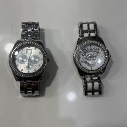 Mint Condition Silver Watches
