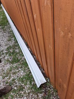 Aluminum gutter 37ft