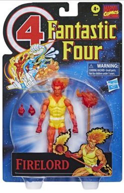 Fantastic Four Marvel Legends Retro Collection Firelord Action Figure