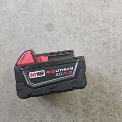 M18 Red Lithium XL 4 Battery 