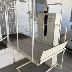 Porch Lift For Wheelchair Or Walker
