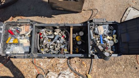 Draft Beer / Kegerator Parts Lot — Faucets, Couplers, Regulators, Fittings