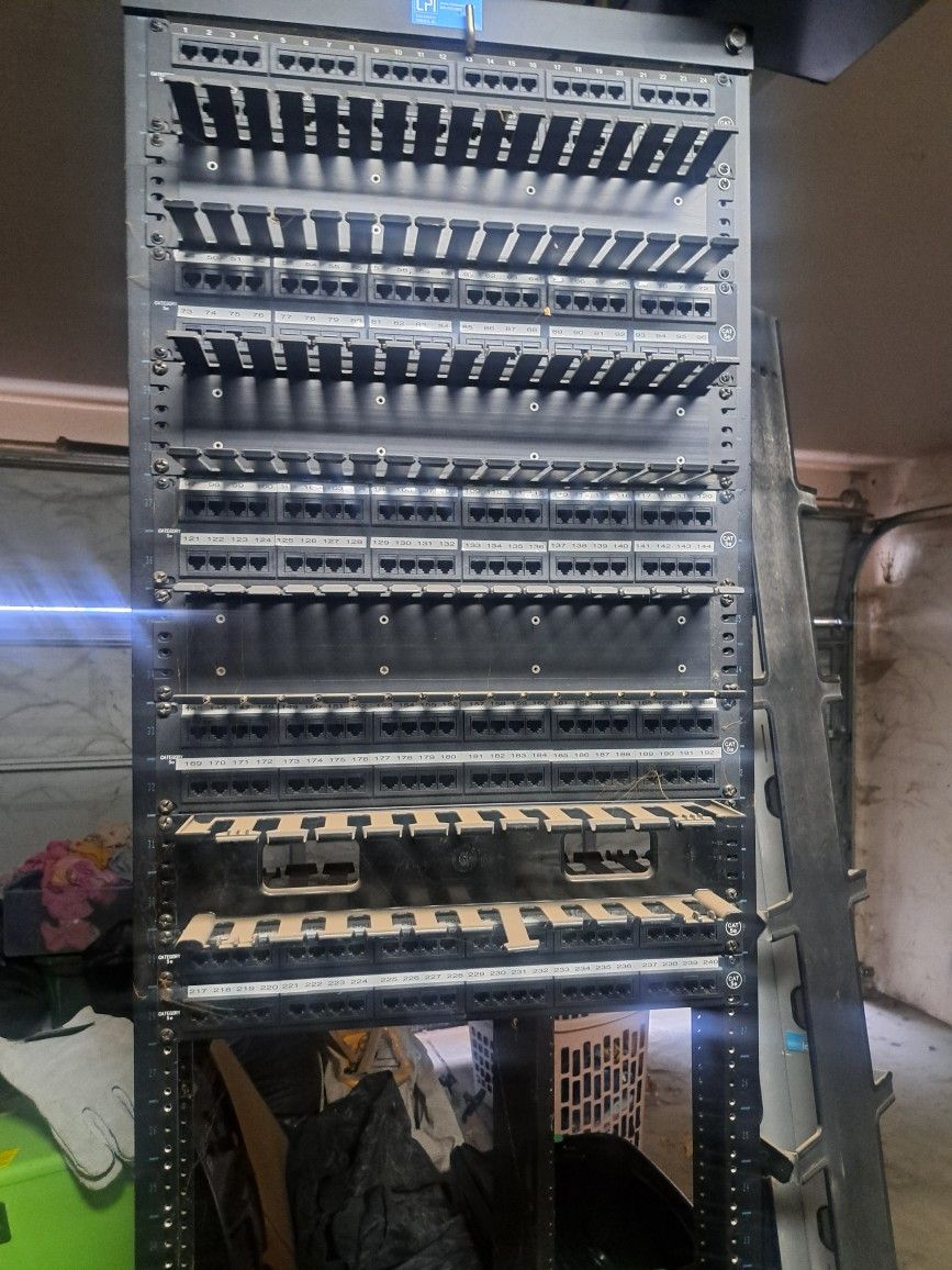 Network Rack Cables Included