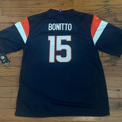Navy Broncos Jersey Bonitto