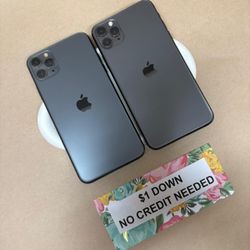 Apple IPhone 11 Pro Max - Only $1 Today Pay The Rest Later! 