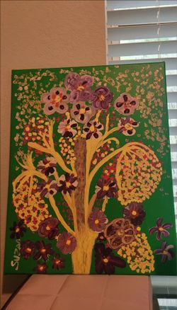 Painting Name: The Dance of Flowers
Size: 16 × 20 inches