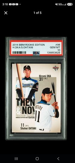 OHTANI ROOKIE CARD (PSA10)