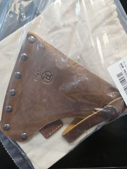 Leather Axe Head Cover
