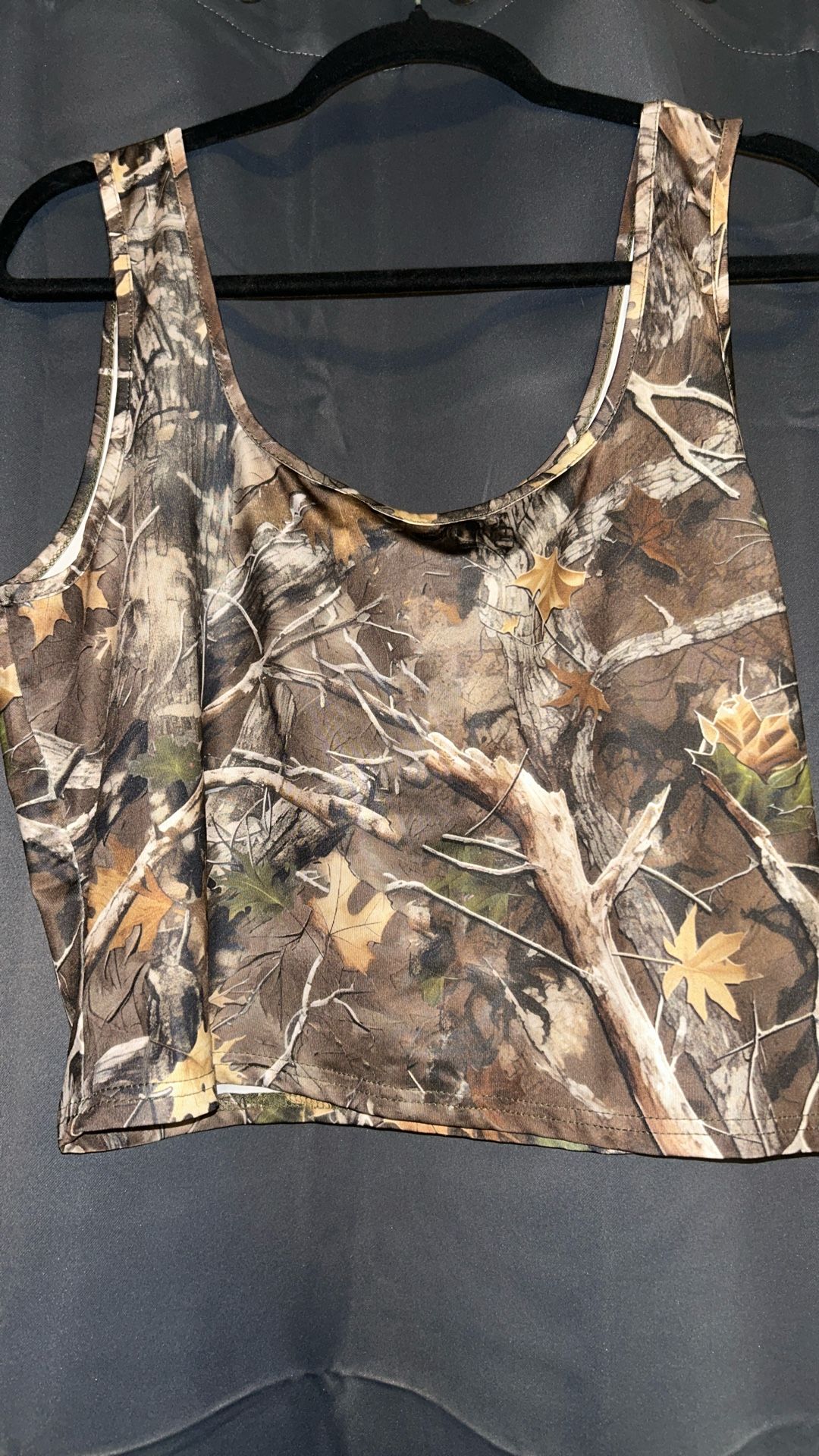 Plus Size Camo Tank Top, Size 2XL
