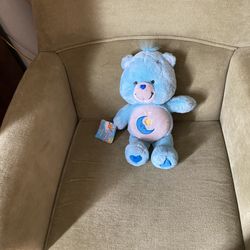 Vintage Plush Care Bears Bedtime Bear